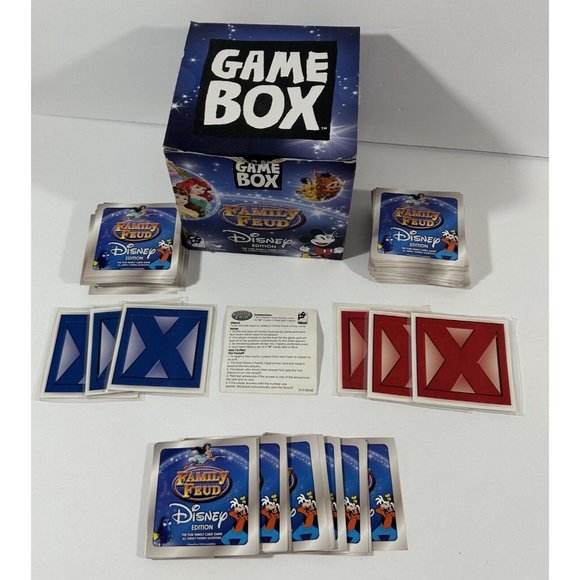 Disney Edition Family Feud Game Box Complete Cardinal Ages 8+ Players 2+ Fun - Picture 4 of 12
